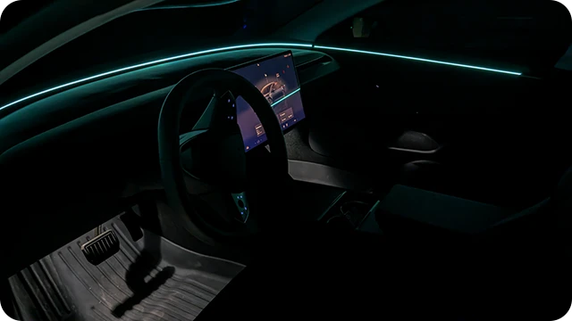Model 3 Ambient Lighting
