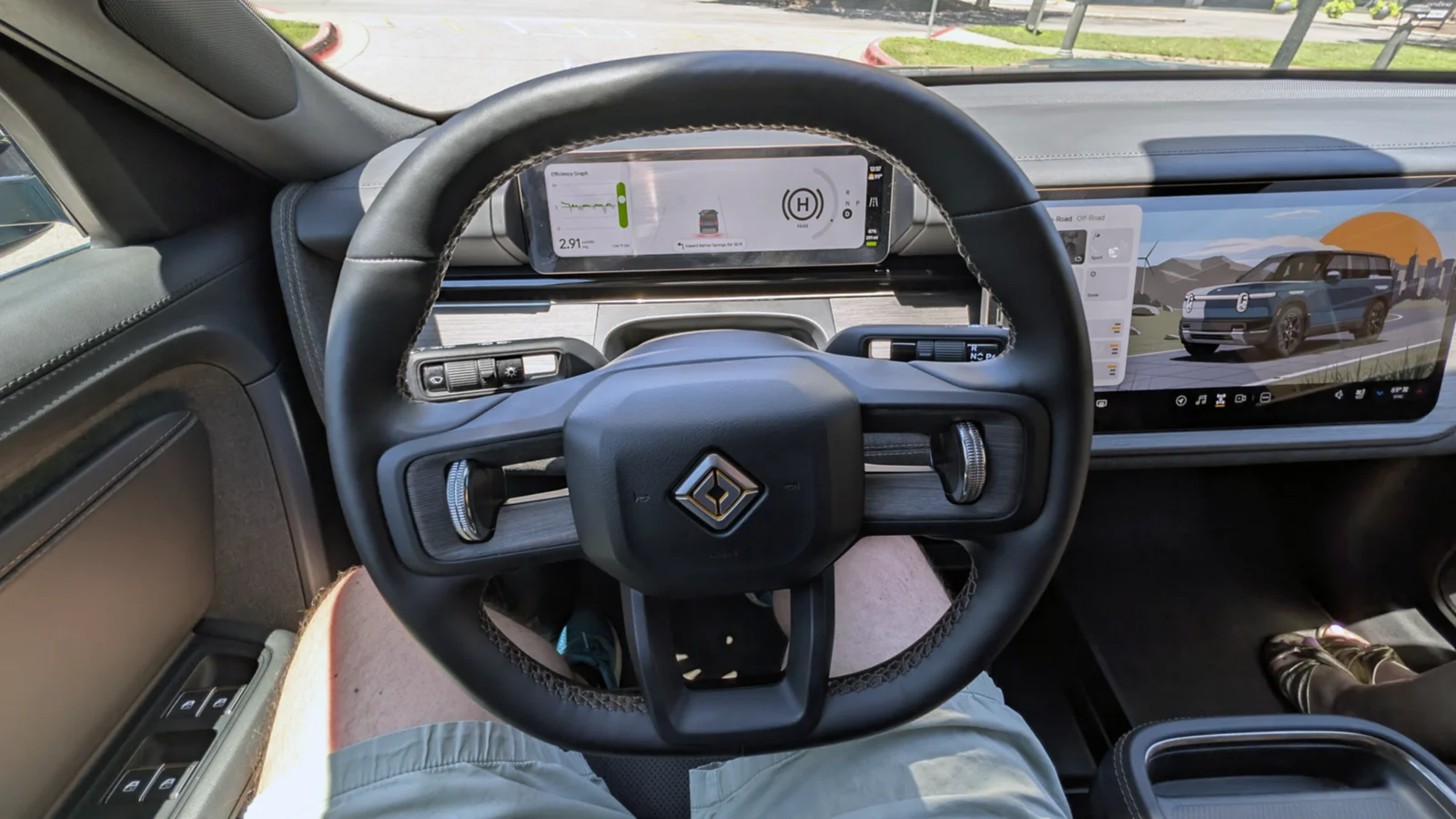 In Driver's Seat Rivian R2