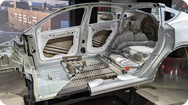 Model Y Structural Display