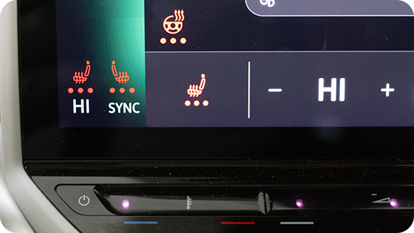 VW ID.4 HVAC Controls
