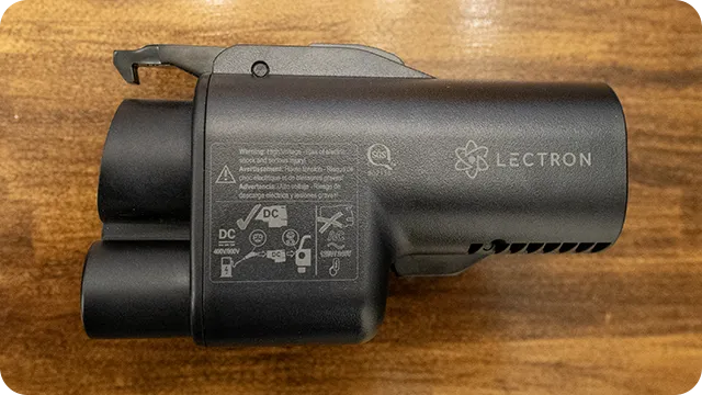 Lectron Supercharger Adapter Side