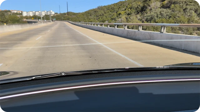 Ambient Light Reflection in Windshield Model 3