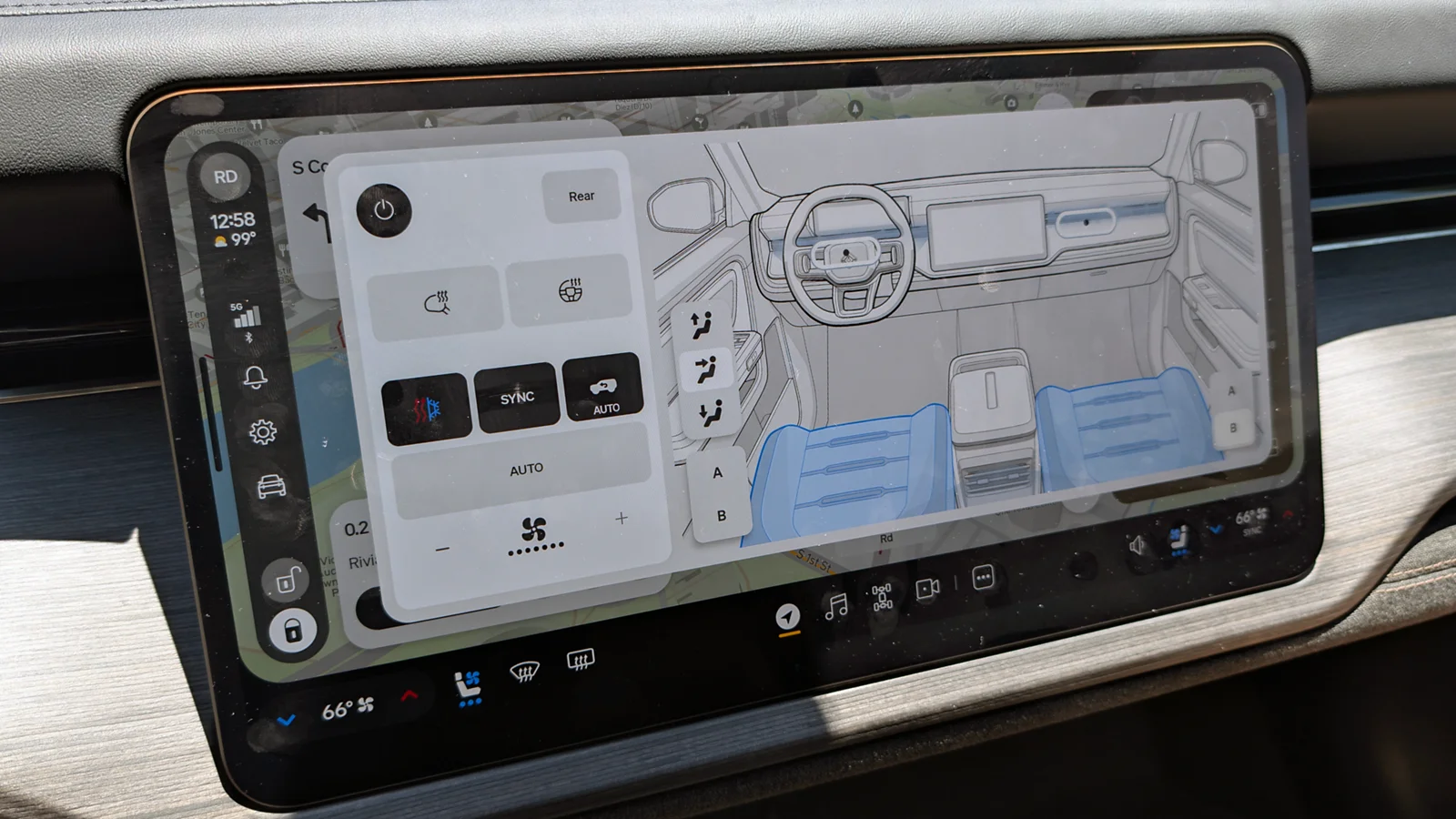 Rivian R2 Climate Controls