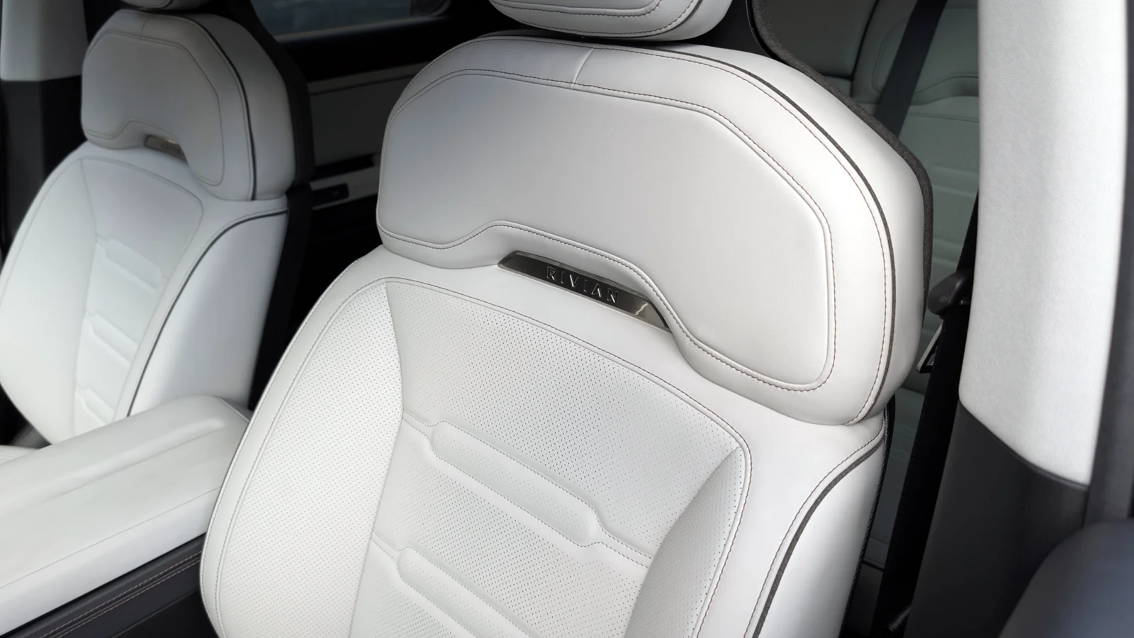 Rivian R2 Coastal Cloud Seats