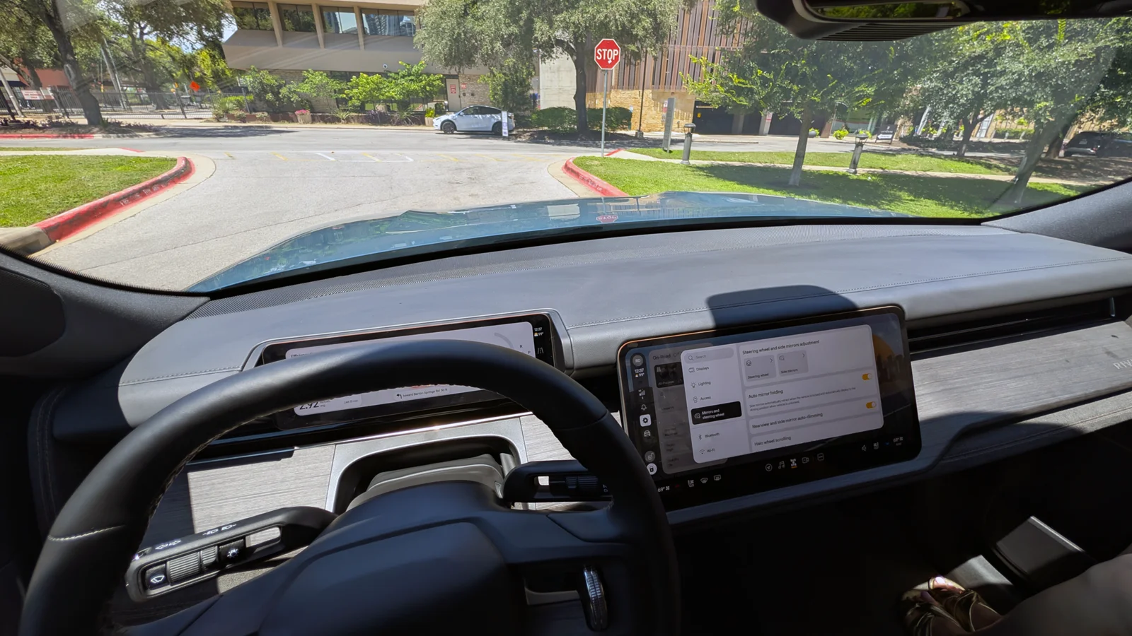Rivian R2 Driver Point of View