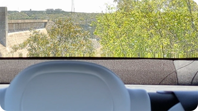 Distorted Tesla Glass