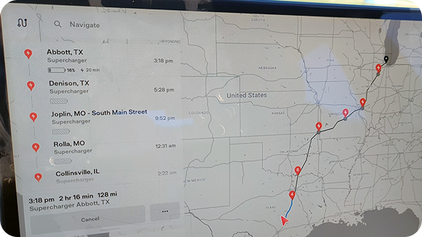 Tesla's Navigation Software