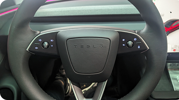 2024 Tesla Steering Wheel